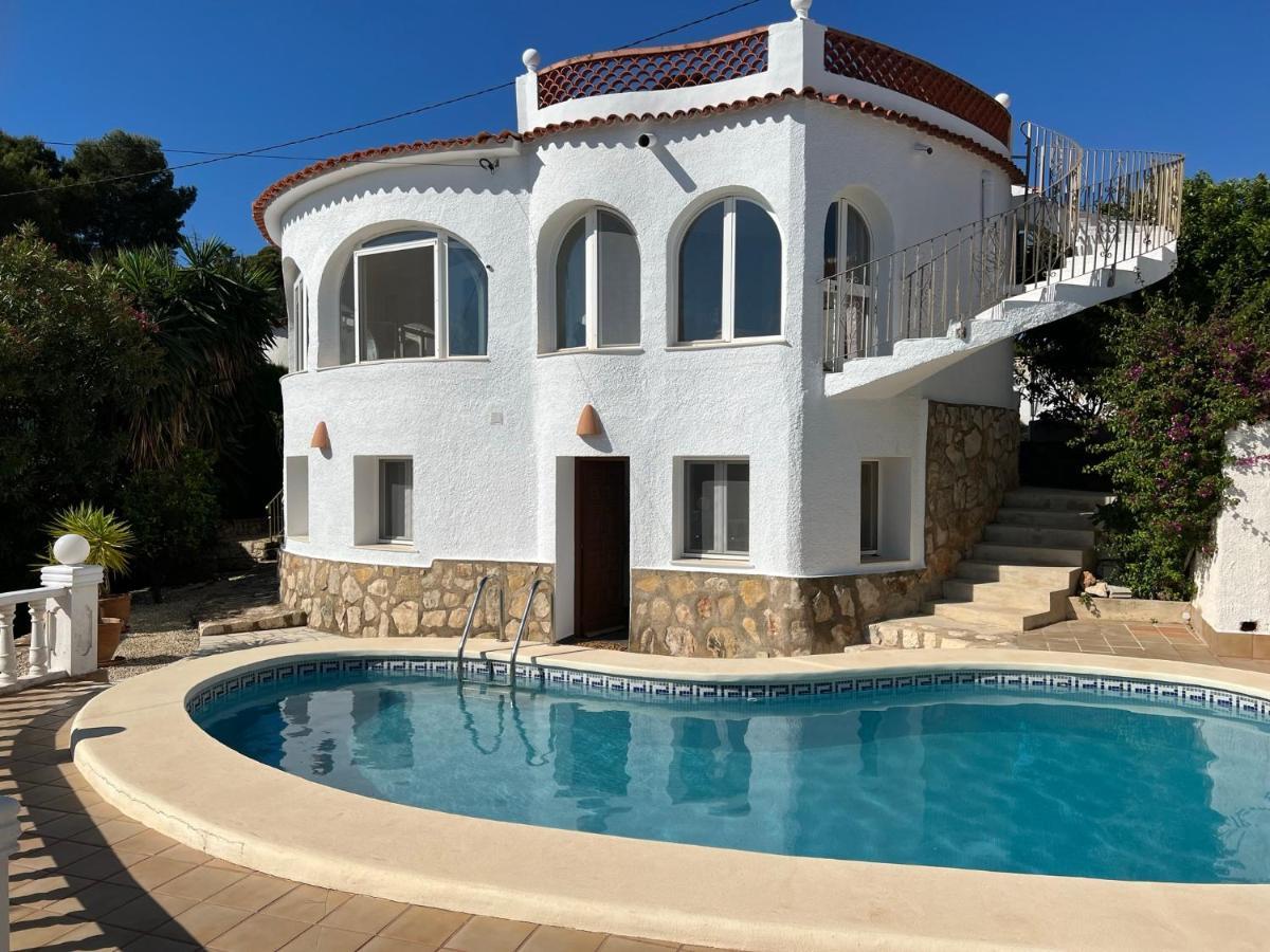 Villa El Loto Blanco Beautiful Apartment For Rent. Benissa Dış mekan fotoğraf